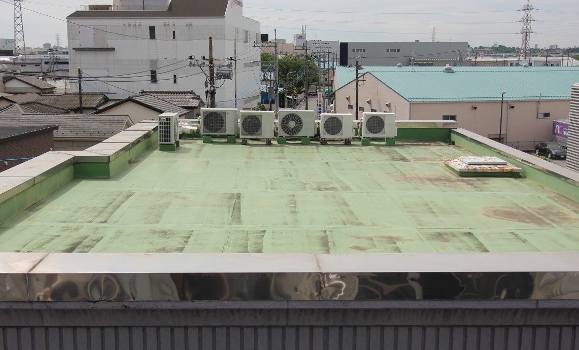 屋上・ベランダの水たまり